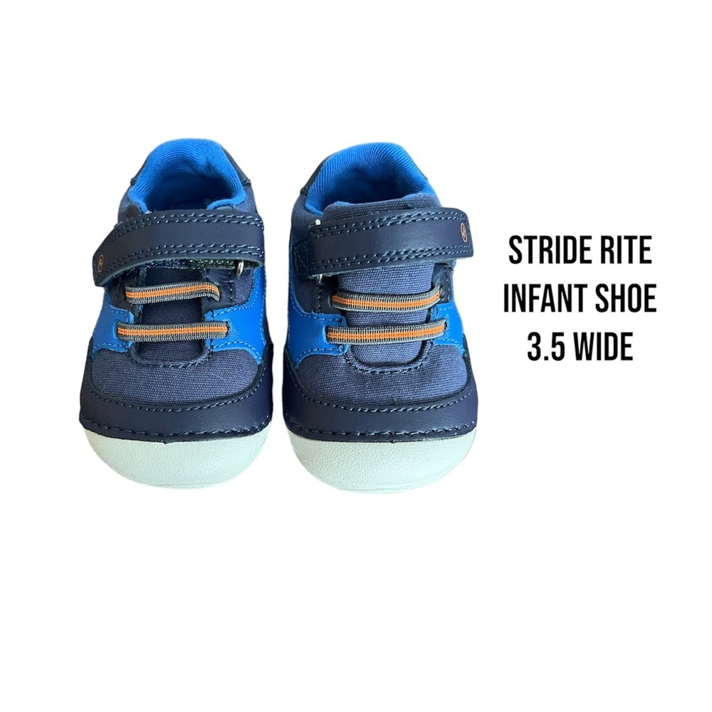 Stride Rite Baby Shoes | Size 3.5 Wide | Blue | NWOT
